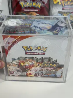 Pokemon TCG 2015 XY Primal Clash Booster Box Factory Sealed W/ Acrylic Case - Image 2