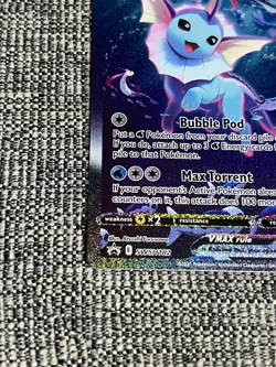 Vaporeon VMAX SWSH182 Pokemon TCG: Sword & Shield Black Star Promo MINT - Image 4