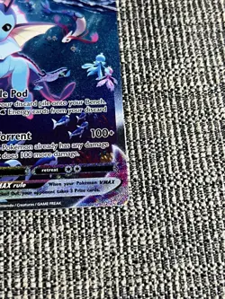 Vaporeon VMAX SWSH182 Pokemon TCG: Sword & Shield Black Star Promo MINT - Image 5