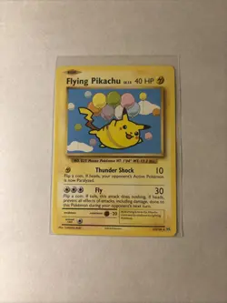 Flying Pikachu 110/108 Pokemon Evolutions Secret Rare - Image 1
