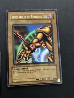 Yugioh Exodia The Forbidden One LOB-120-124 Ultra Rare Original Complete Set! NM - Image 5