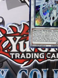 Yugioh Shooting Majestic Star Dragon 1st Edition DAMA-EN039 Secret Rare MINT - Image 5