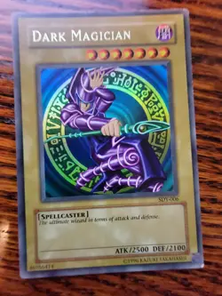 MP - Dark Magician SDY-006 Yugioh Yu Gi Oh! Holo Foil Ultra Rare - Image 1
