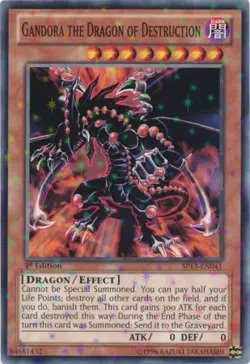 Gandora the Dragon of Destruction - SP13-EN041 - Starfoil Rare - Unlimited Editi - Image 1