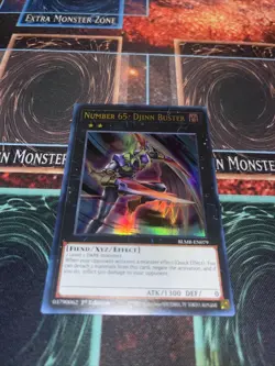 Yugioh Number 65: Dijnn Buster BLMR-EN079 NM - Image 1
