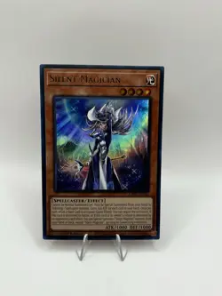 Yu-Gi-Oh! Silent Magician RA02-EN012 Ultra Rare 1st Ed Near Mint - Image 1