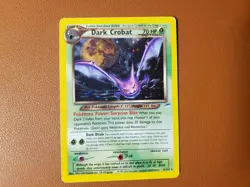 Dark Crobat 2/105 Holo - Neo Destiny Set - Pokemon Card - MP Swirl - Image 1