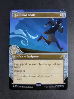 Swiftfoot Boots (Showcase) Promo MTG Avatar Eternal - Image 1