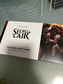 MTG Magic the Gathering Secret Lair Artist Series Kieran Yanner Rainbow Foil - Image 1