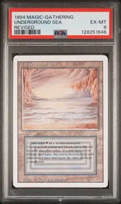 1994 MTG REVISED UNDERGROUND SEA PSA 6 - Image 1