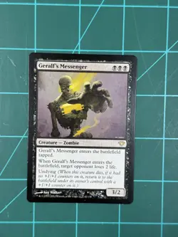 MTG Geralf's Messenger Dark Ascension Regular - Image 1