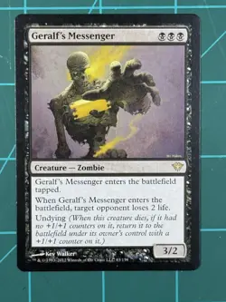 MTG Geralf's Messenger Dark Ascension Regular - Image 2