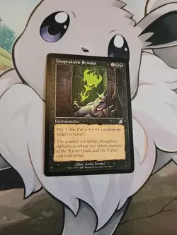 Unspeakable Symbol Scourge MTG Card Black Uncommon W9 - Image 1