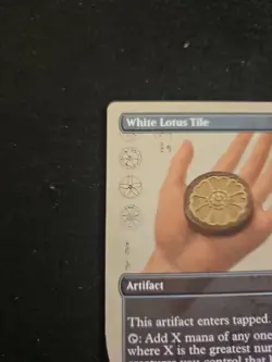 White Lotus Tile, Borderless, MTG Avatar - Image 2