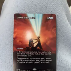 Force of Negation (Borderless) MTG Avatar (TLE) 0013 - Image 2