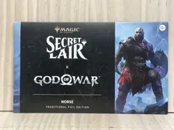 Magic The Gathering Secret Lair God of War Norse Traditional Foil - Image 1