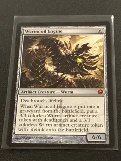 Scars of Mirrodin Wurmcoil Engine MTG Magic the Gathering MP - Image 1