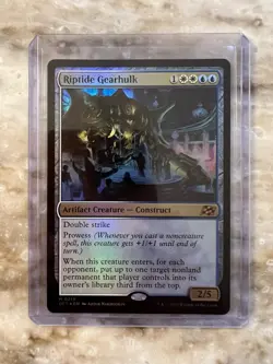 Riptide Gearhulk Aetherdrift Foil MTG NM+ - Image 1