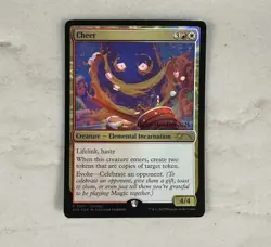 MTG Cheer Magic the Gathering 2025 Holiday Exclusive Promo Card - Image 2