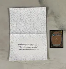 MTG Cheer Magic the Gathering 2025 Holiday Exclusive Promo Card - Image 3