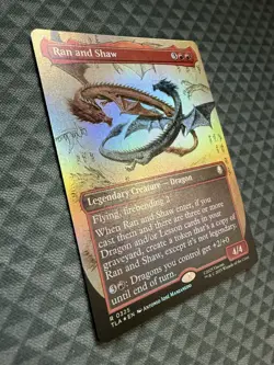 MTG Ran and Shaw #0325 Foil Borderless Rare Avatar: The Last Airbender (TLA) - Image 2