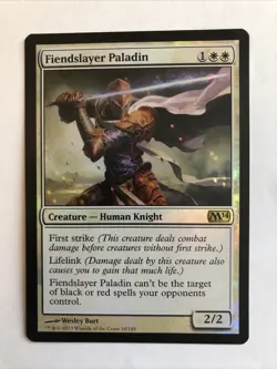 Fiendslayer Paladin X1 M14 Core 2014 NM Condition See Pics Front Back - Image 1