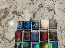 Mtg Foil Full Art Land Lot x30 - Magic The Gathering Full Art Foil Lands - Image 5