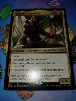 1x Commander Dominaria United Surrak Dragonclaw Non Foil Mythic #169 - Image 1