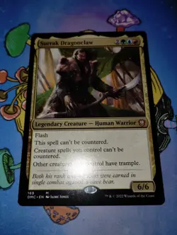 1x Commander Dominaria United Surrak Dragonclaw Non Foil Mythic #169 - Image 2