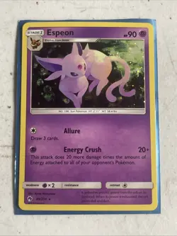 Espeon - 89/214 - Cosmos Holo (Blister Exclusives) Pokemon SWIRL Mp+ - Image 1