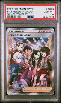 Pokemon Silver Tempest - Friends in Galar TG23/TG30 PSA 10 Gem Mint Pokemon TCG! - Image 1