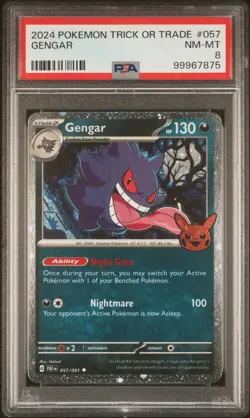 Gengar (Cosmos Holo) 057/091 Trick or Trade Booster Bundle 2024 Holo for sale online - Image 1