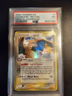 Pokemon Charizard Delta Species Reverse Holo Crystal Guardians STAMPED 4/100 - Image 1