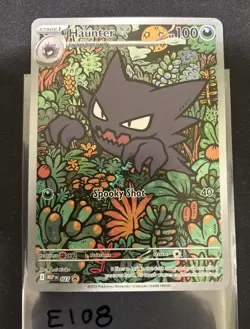 Pokemon TCG Haunter Illustration Rare 027 Promo Mega Battle Deck NM - Image 1