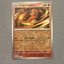 Charmander Common Reverse Holo Pokemon TCG Obsidian Flames 26/197 - Image 1