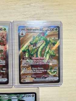 Pokemon 3 Card Lot Hydrapple Ex 167/142 Stellar Crown Special Illustration Rare - Image 3