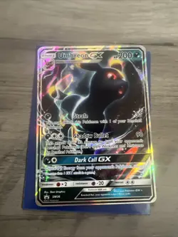 Pokemon TCG - Umbreon GX Full Art Holo Card SM36 - Image 1