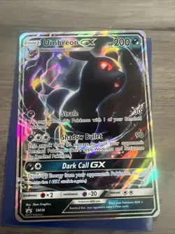 Pokemon TCG - Umbreon GX Full Art Holo Card SM36 - Image 2