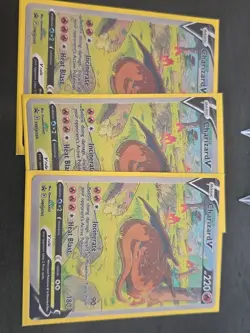 Pokemon Charizard v SWSH260 Full Art Black Star Promo Holo Card NM Condition - Image 4