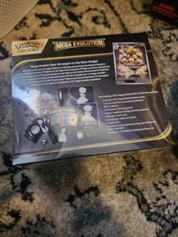 Pokemon TCG Black Friday Lot Sealed Tins, Mega Evolution ETB, Moltres UPC Extras - Image 4