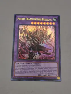 Yugioh! Primite Dragon Nether Berzelius - DUAD-EN035 - Ultra Rare - 1st Edition - Image 2