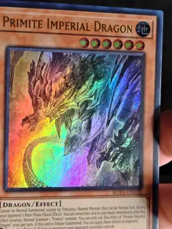 Yu-Gi-Oh! Primite Imperial Dragon ROTA-EN013 Ultra Rare 1st Edition NM - Image 3