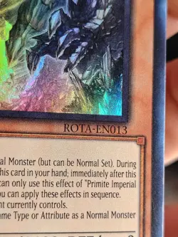 Yu-Gi-Oh! Primite Imperial Dragon ROTA-EN013 Ultra Rare 1st Edition NM - Image 5