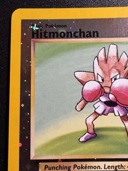 Hitmonchan WoTC Best of Game Promo 2 Pokemon Card Reverse Holo Swirl Near Mint - Image 3