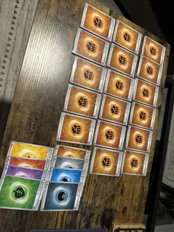 POKEMON S&V Surging Sparks NM COMPLETE SET 2023 Com Basic ENERGY CARDS -Lot of 8 - Image 5