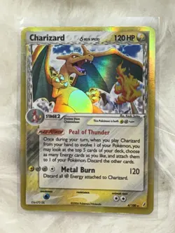 Pokemon TCG Charizard Delta Species Crystal Guardians Reverse Holo Card 4/100 - Image 1