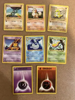 Shadowless Base Set Pokemon Card Lot Vintage WOTC - Image 1