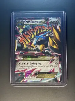 Mega Metagross EX - XY35 - Pokemon XY Promo Ultra Rare Card MP - Image 1
