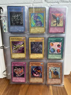 Yu-gi-oh 260 Card Binder - 1996 Vintage - Includes 9 Holos, 5 Japanese, Extras - Image 3