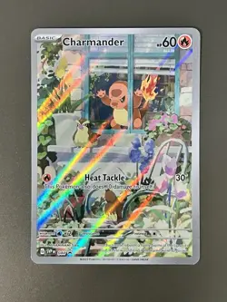 Charmander 044/SVP Pokemon Card Scarlet & Violet Promo Illustration Rare Holo - Image 1